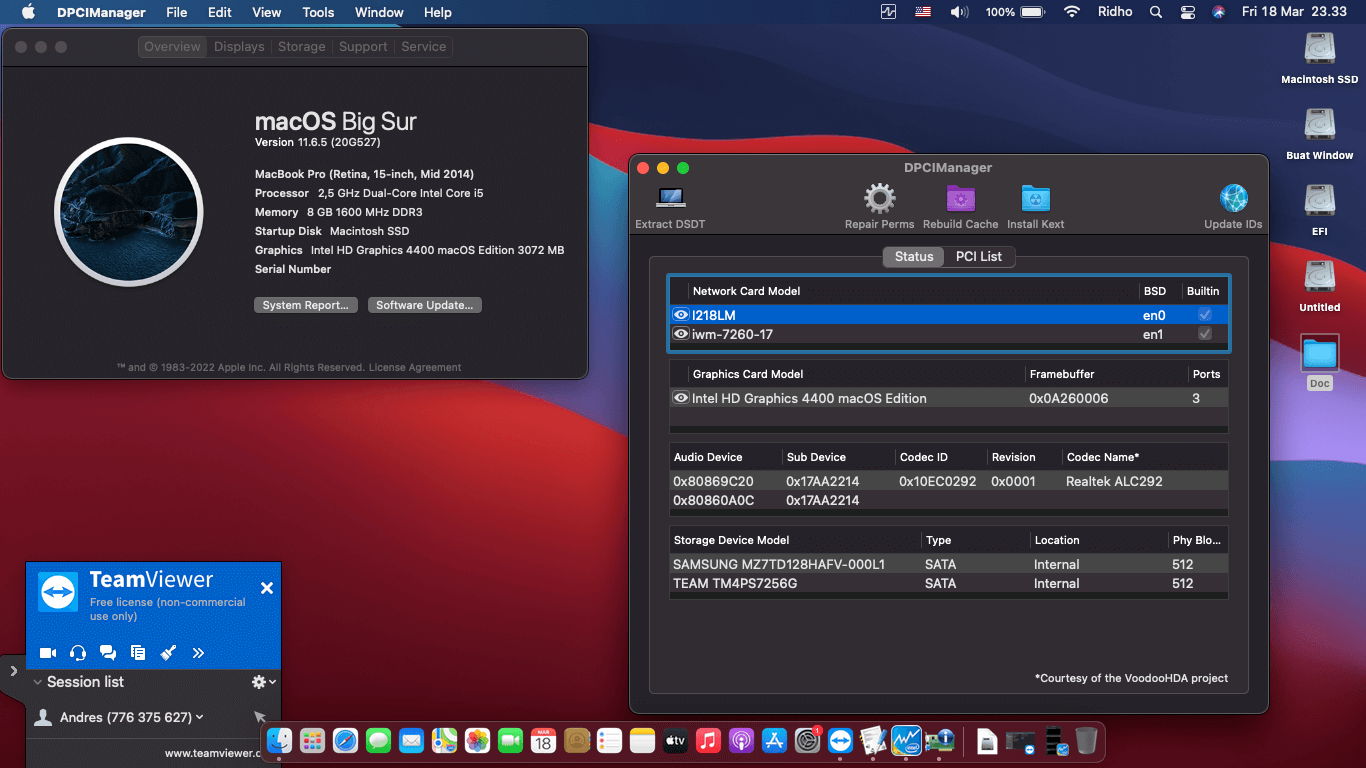 Lenovo Thinkpad X240 10th [Haswell   Intel HD 4400 + PS2 SMBUS]   OpenCore 1